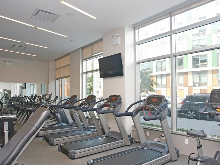 fitness center and equipment at 544 Union, Williamsburg, New York, 11211